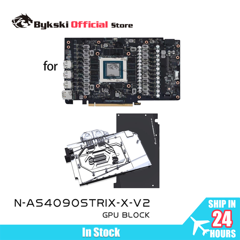 Rtx 4090 Water Block - Bloque de GPU Bykski para tarjeta