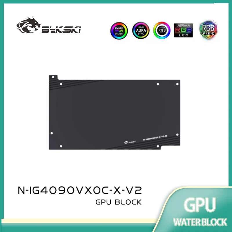 Rtx 4090 Water Block - Bloque de refrigeración líquida Bykski para