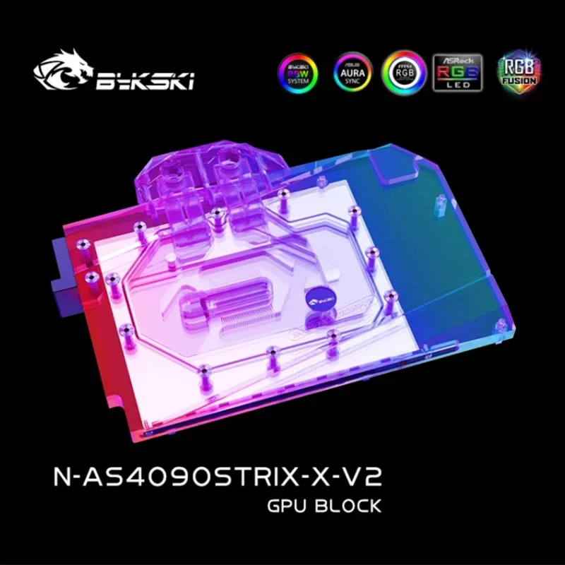 Rtx 4090 Water Block - Bloque de GPU Bykski para tarjeta