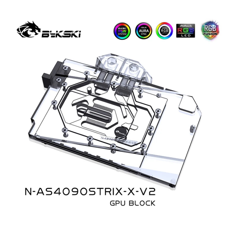 Bloque de GPU Bykski para tarj - Rtx 4090 Water Block reseña y precio